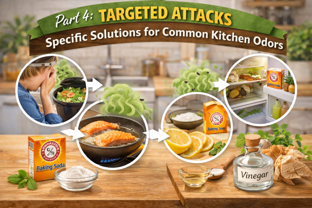 How to Get Rid of Kitchen Odor Naturally