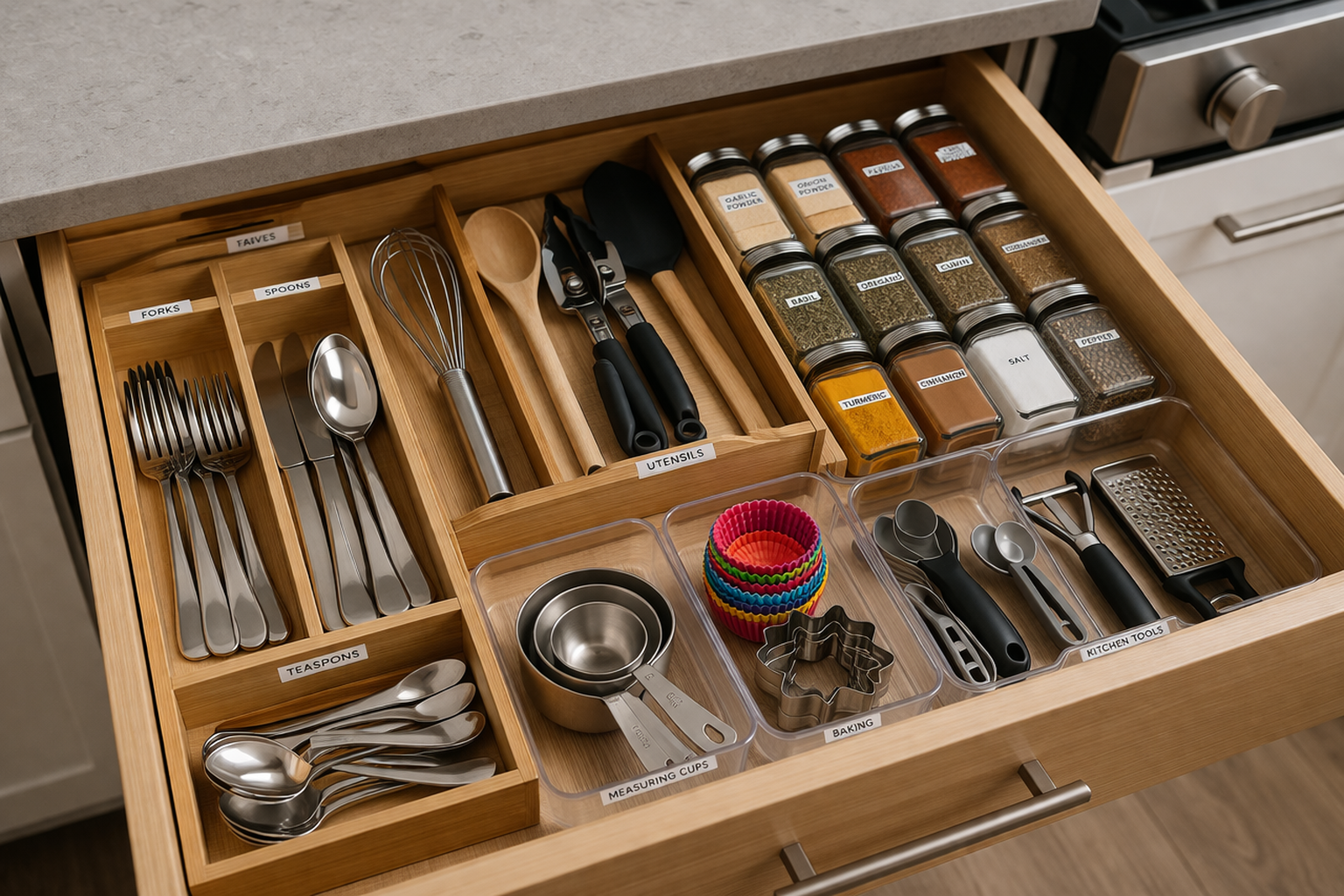 Smart Drawer Organization Ideas for Kitchen