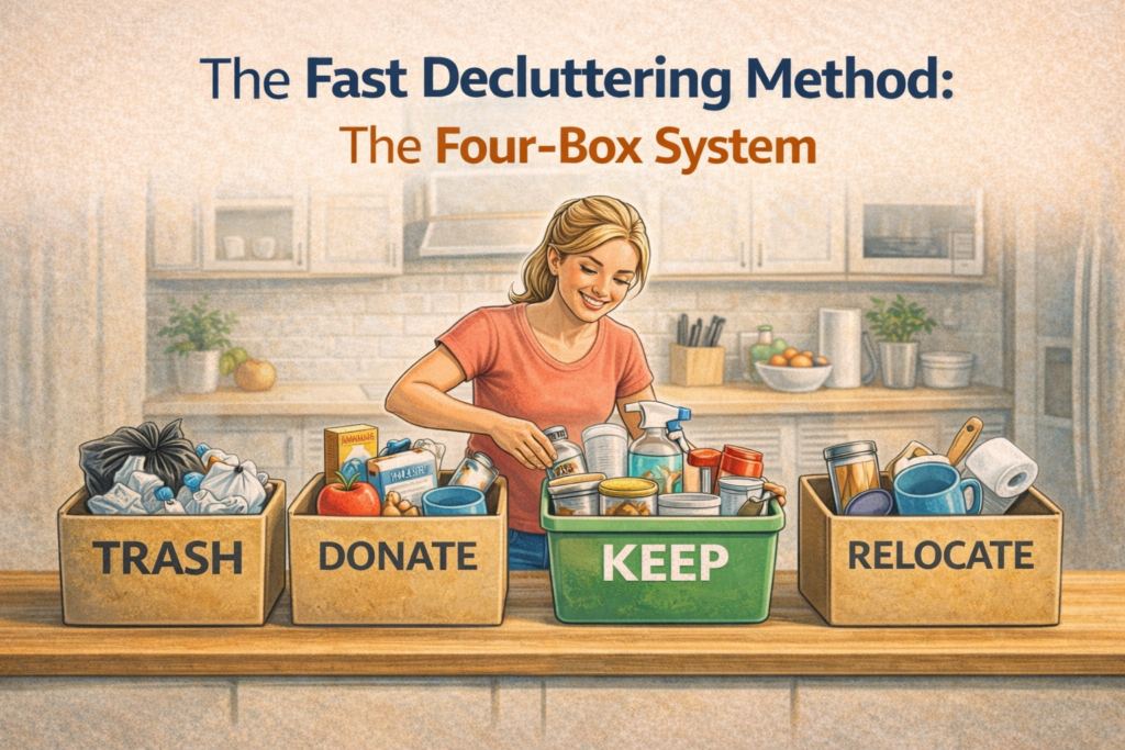 How to Declutter Your Kitchen Fast
