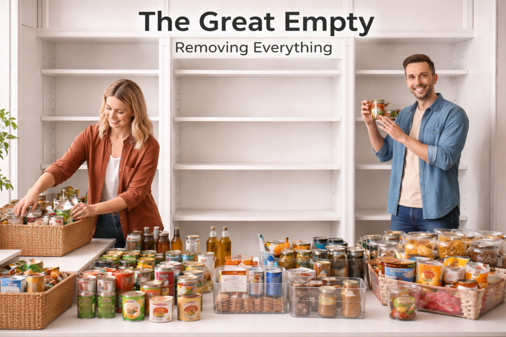 How to Organize Kitchen Pantry Step by Step