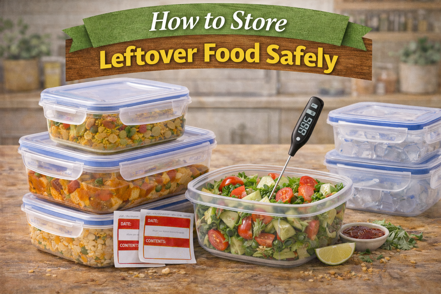 How to Store Leftover Food Safely