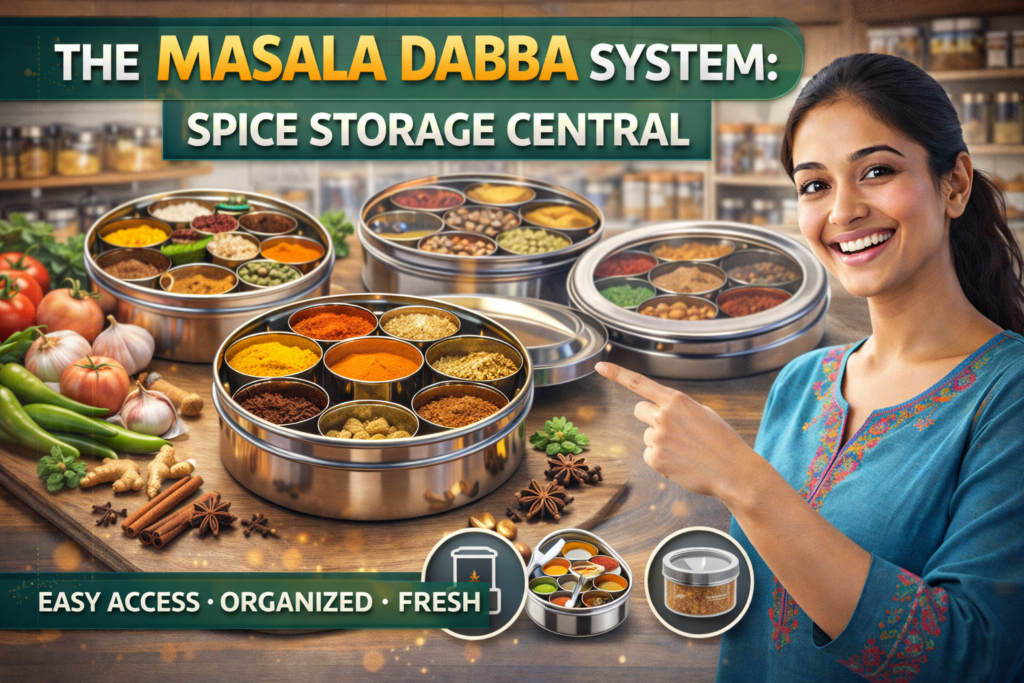 Kitchen Storage Ideas for Indian Homes