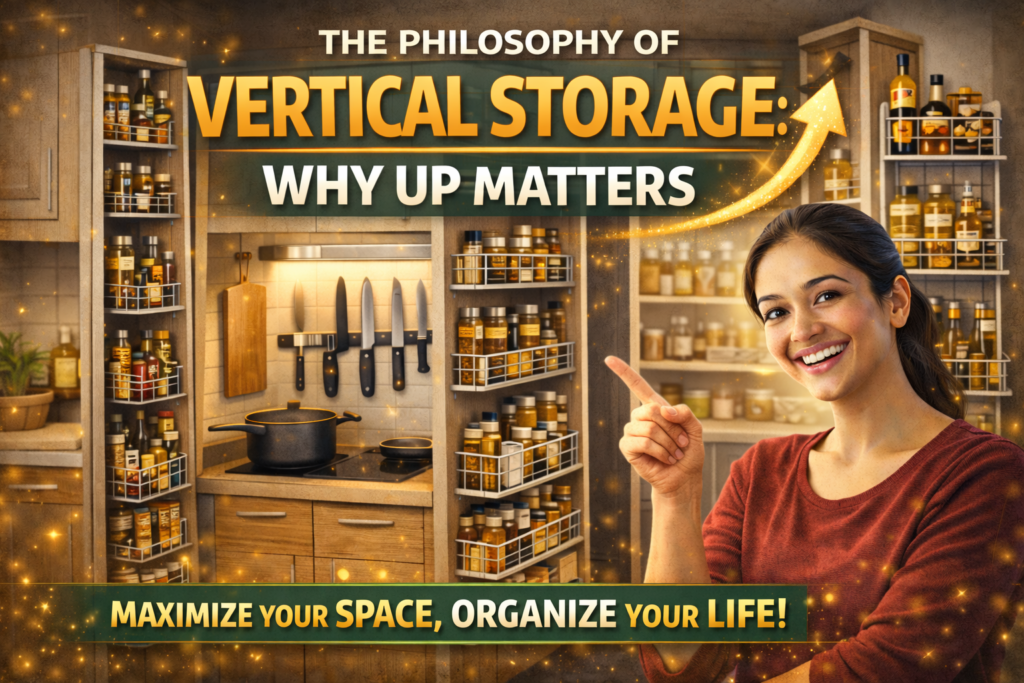 Vertical Storage Ideas for Small Kitchen Spaces